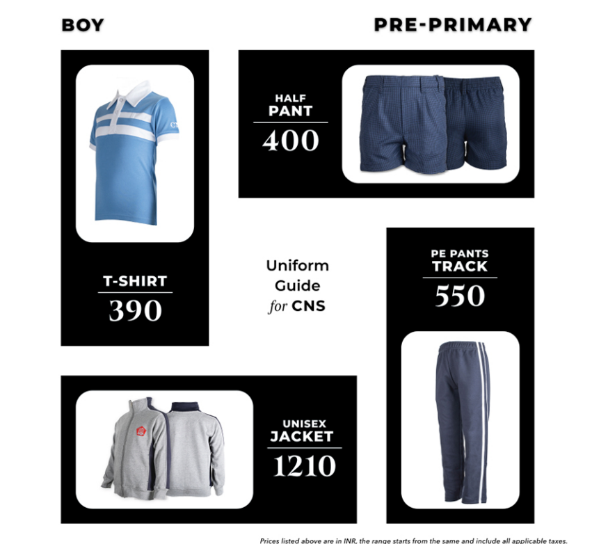CNS Boy Pre-Primary