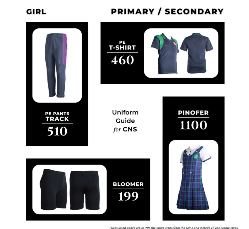 CNS Girl Primary/Secondary